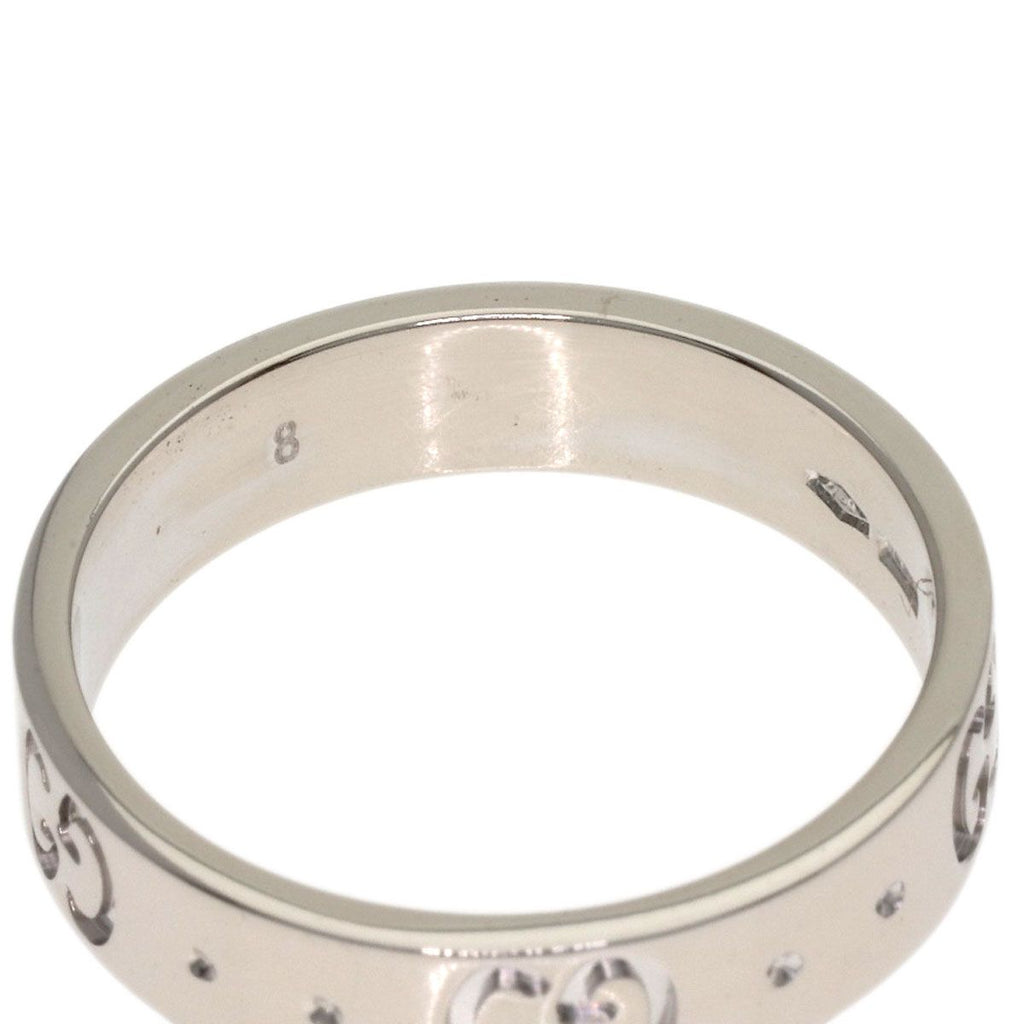 Gucci Icon Ring 18k White Gold — view 5