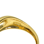 Tiffany & Co Open Heart Ring 18k Yellow Gold — view 5