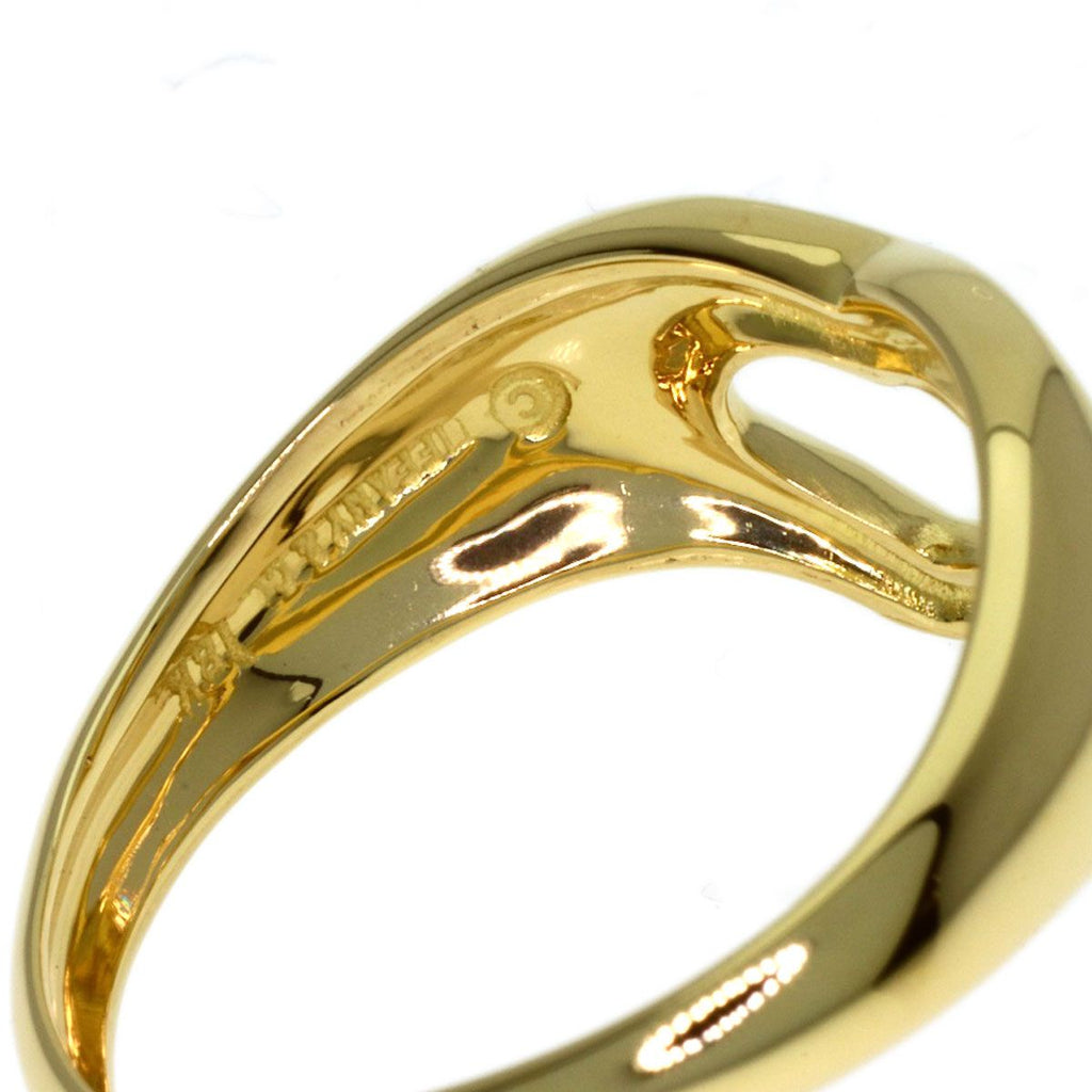 Tiffany & Co Open Heart Ring 18k Yellow Gold — view 6