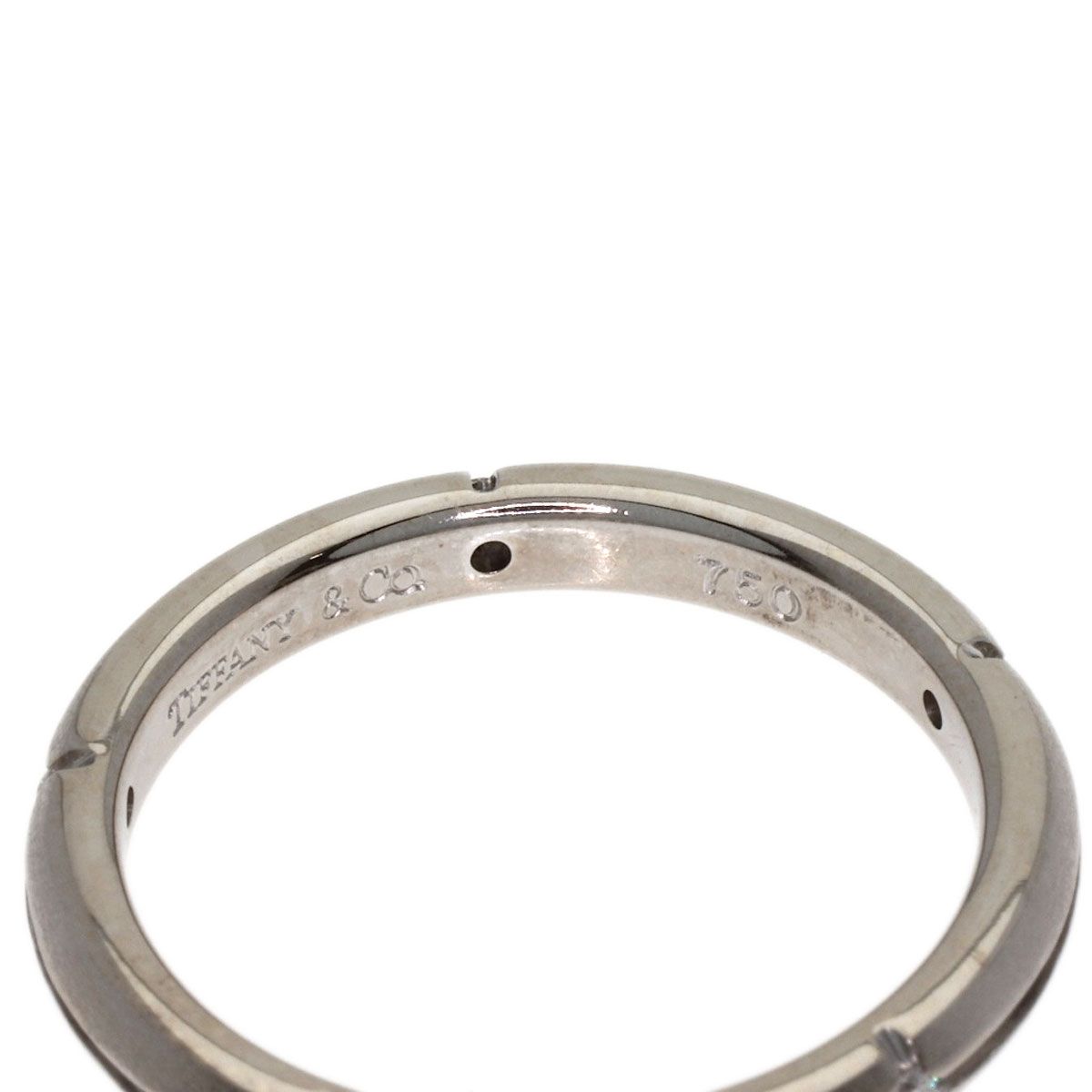 Tiffany & Co Streamerica Diamond Ring 18k White Gold — view 5