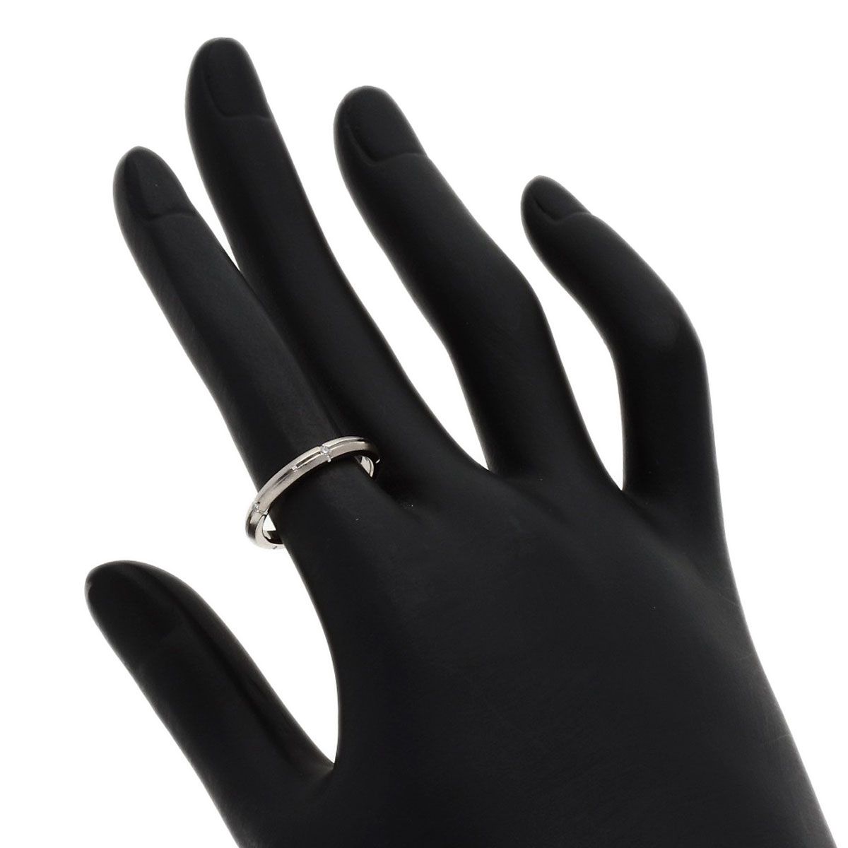 Tiffany & Co Streamerica Diamond Ring 18k White Gold — view 6