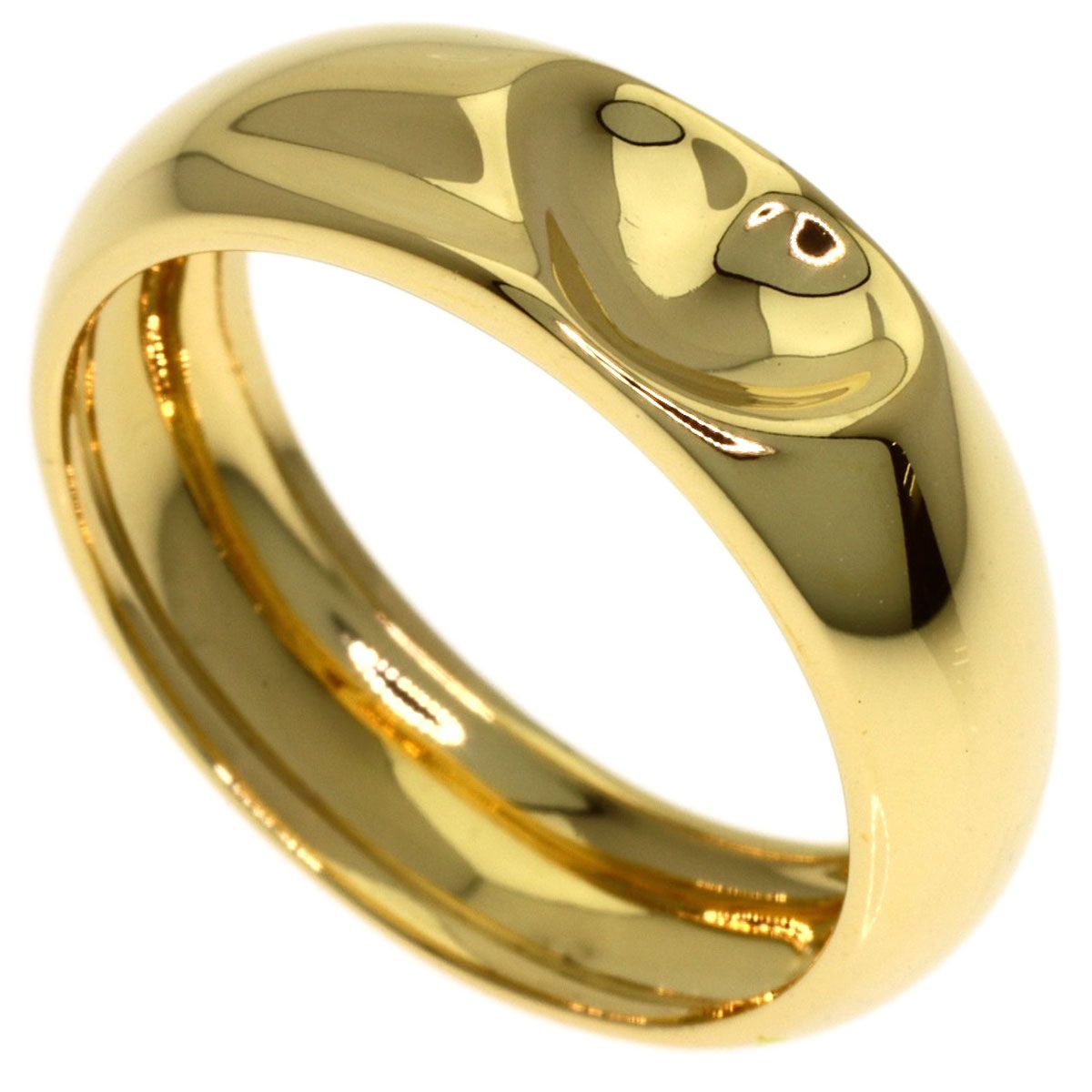 Tiffany & Co Full Heart Ring 18k Yellow Gold