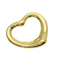 Tiffany & Co Open Heart Pendant 18k Yellow Gold