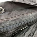 Prada Logo Backpack Nylon — view 9