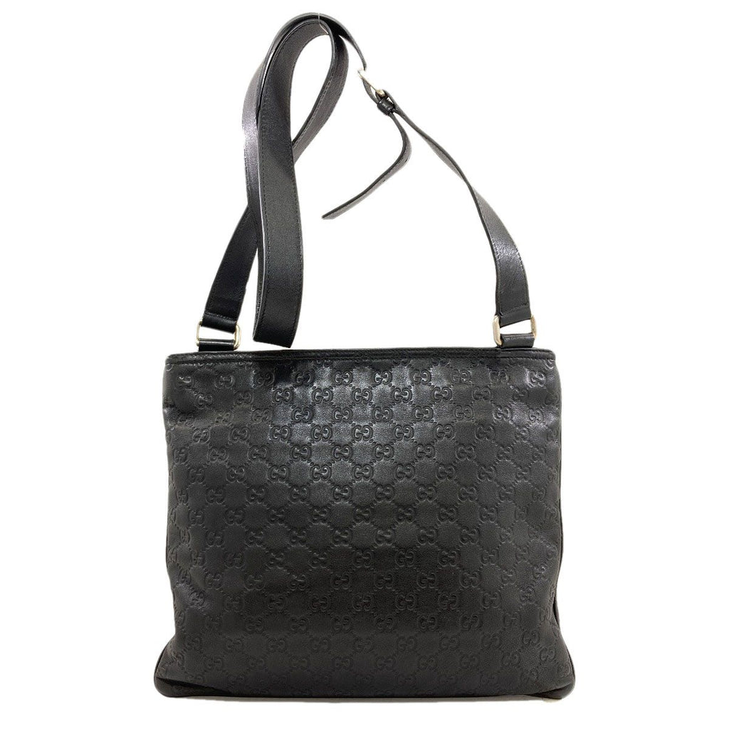 Gucci GG Signature Guccissima Shoulder Bag Leather — view 2