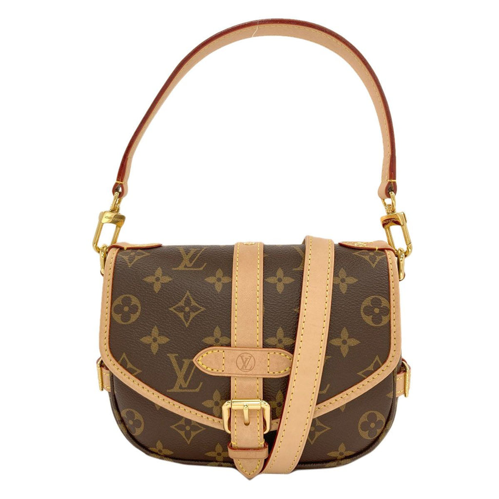 Louis Vuitton Saumur BB Shoulder Bag Monogram Canvas