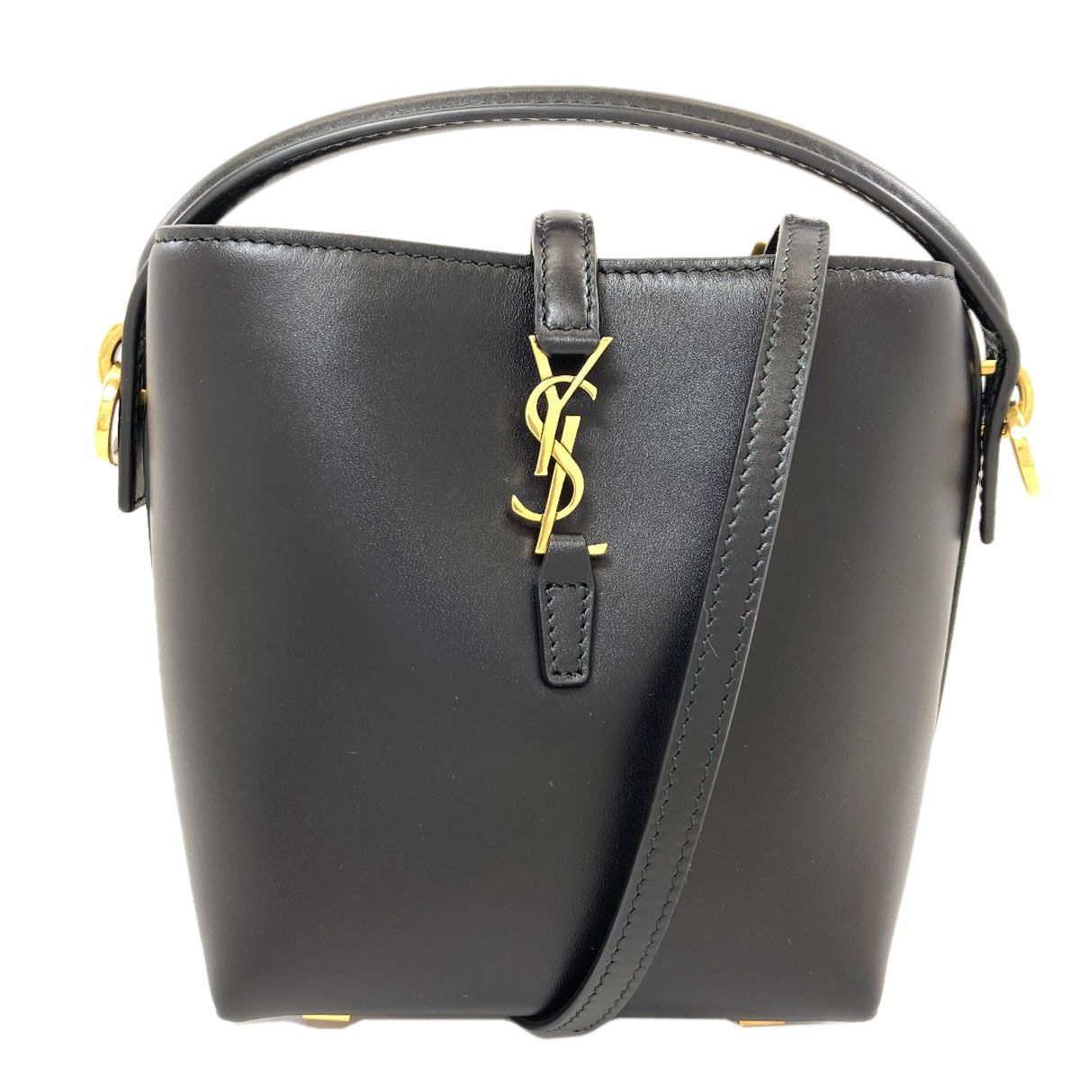 Saint Laurent le 37 Mini Cassandra 2-Way Handbag Calf