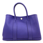 Hermes Garden Party TPM Silver Handbag Vache Country