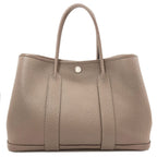 Hermes Garden Party TPM Griasphalt Silver Handbag Vache Country — view 2