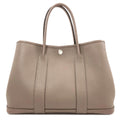 Hermes Garden Party TPM Griasphalt Silver Handbag Vache Country