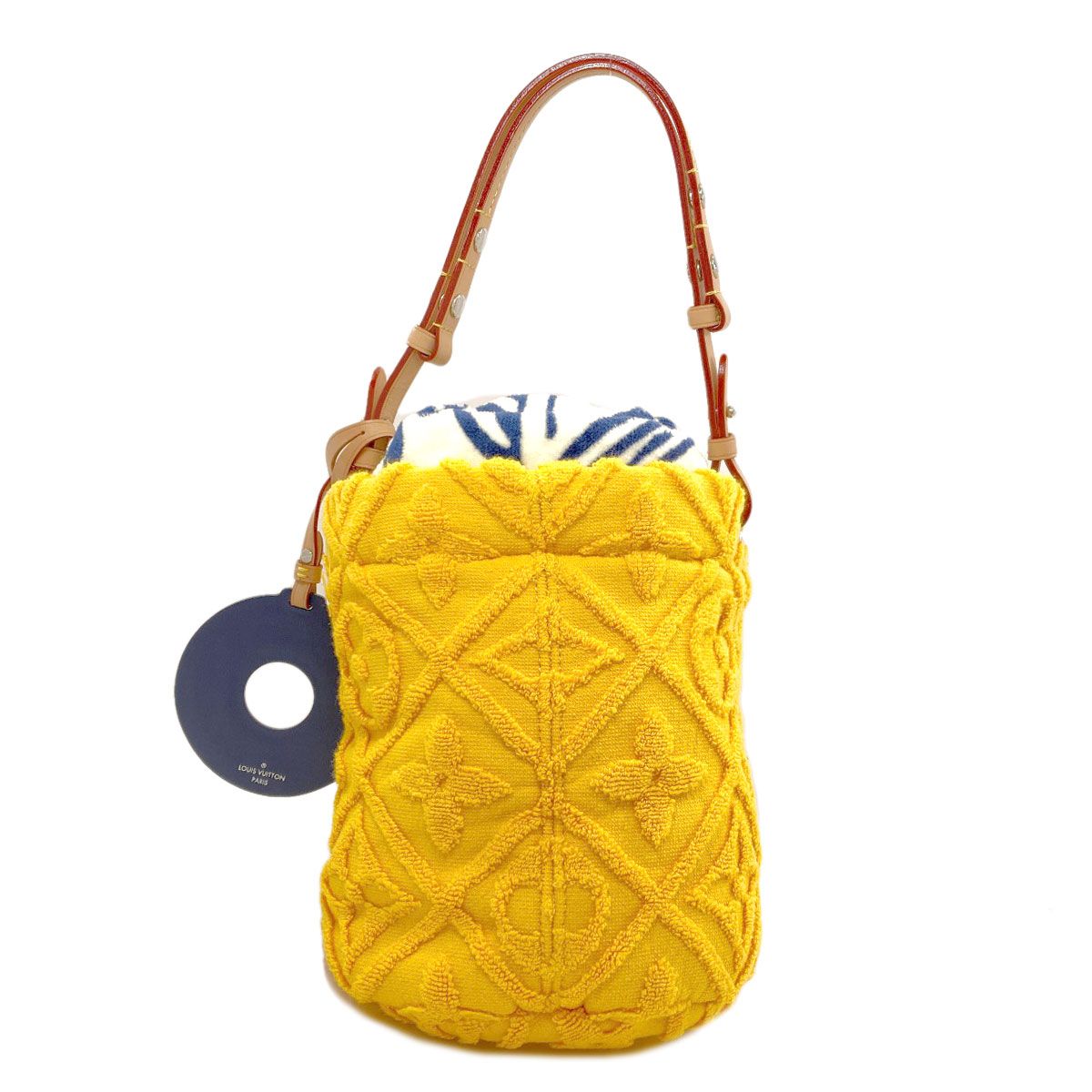 Louis Vuitton Bucket LV Vacation Shoulder Bag Cotton Leather — view 2