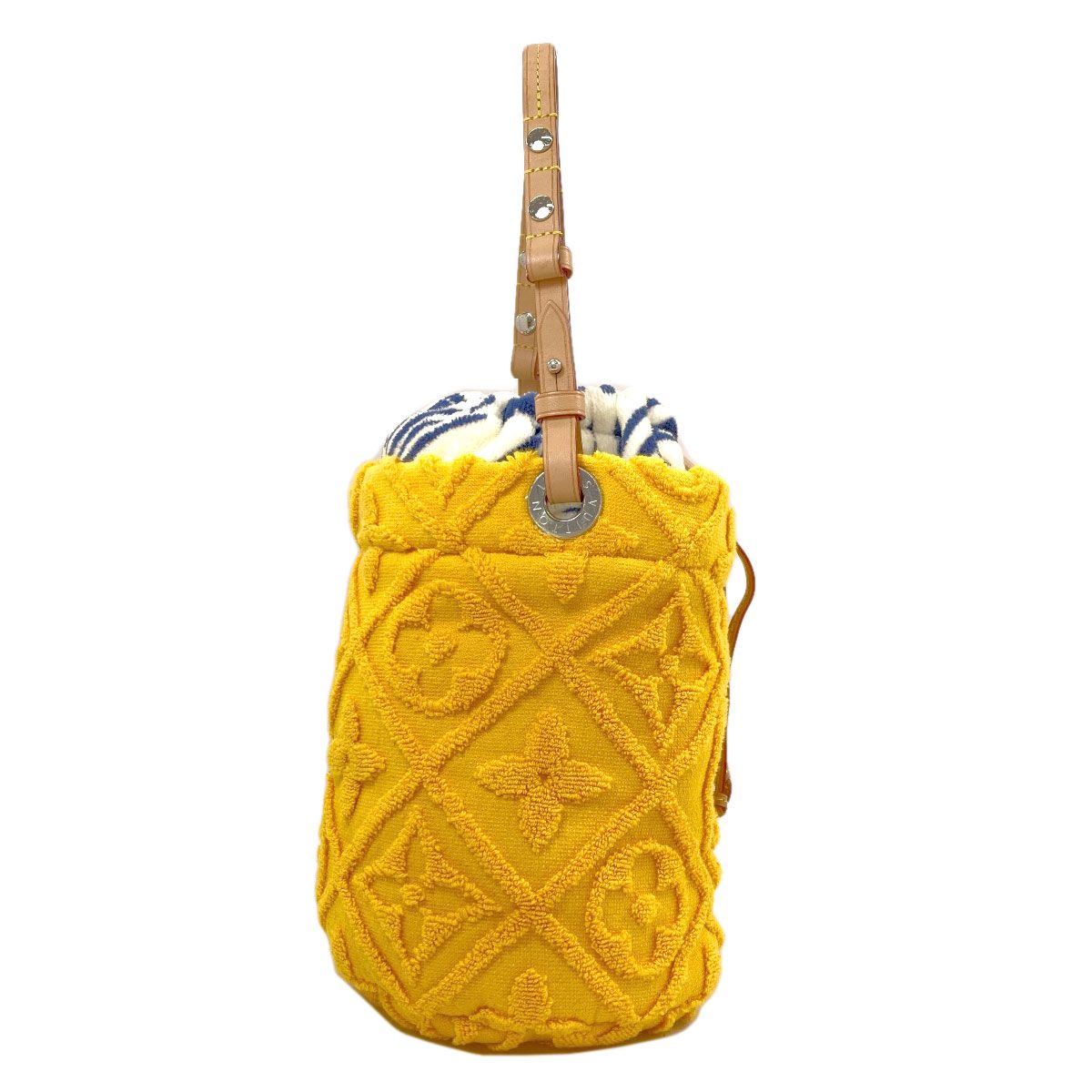 Louis Vuitton Bucket LV Vacation Shoulder Bag Cotton Leather — view 3