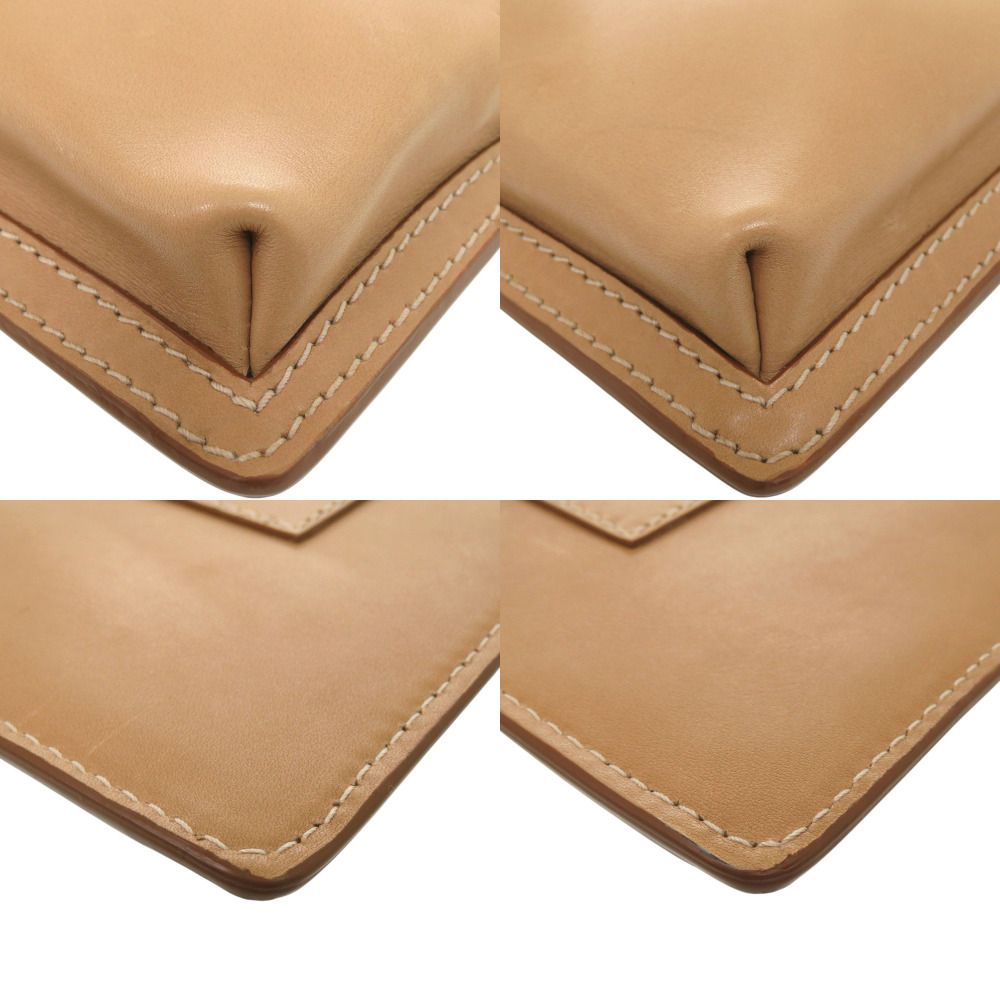 Saint Laurent Paris Leather Beige Shoulder — view 4