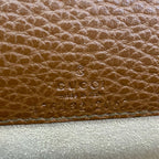 Gucci Shoulder Bag Dionysus Dark Navy Dark Brown Silver Leather — view 9