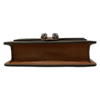 Gucci Shoulder Bag Dionysus Dark Navy Dark Brown Silver Leather — view 5