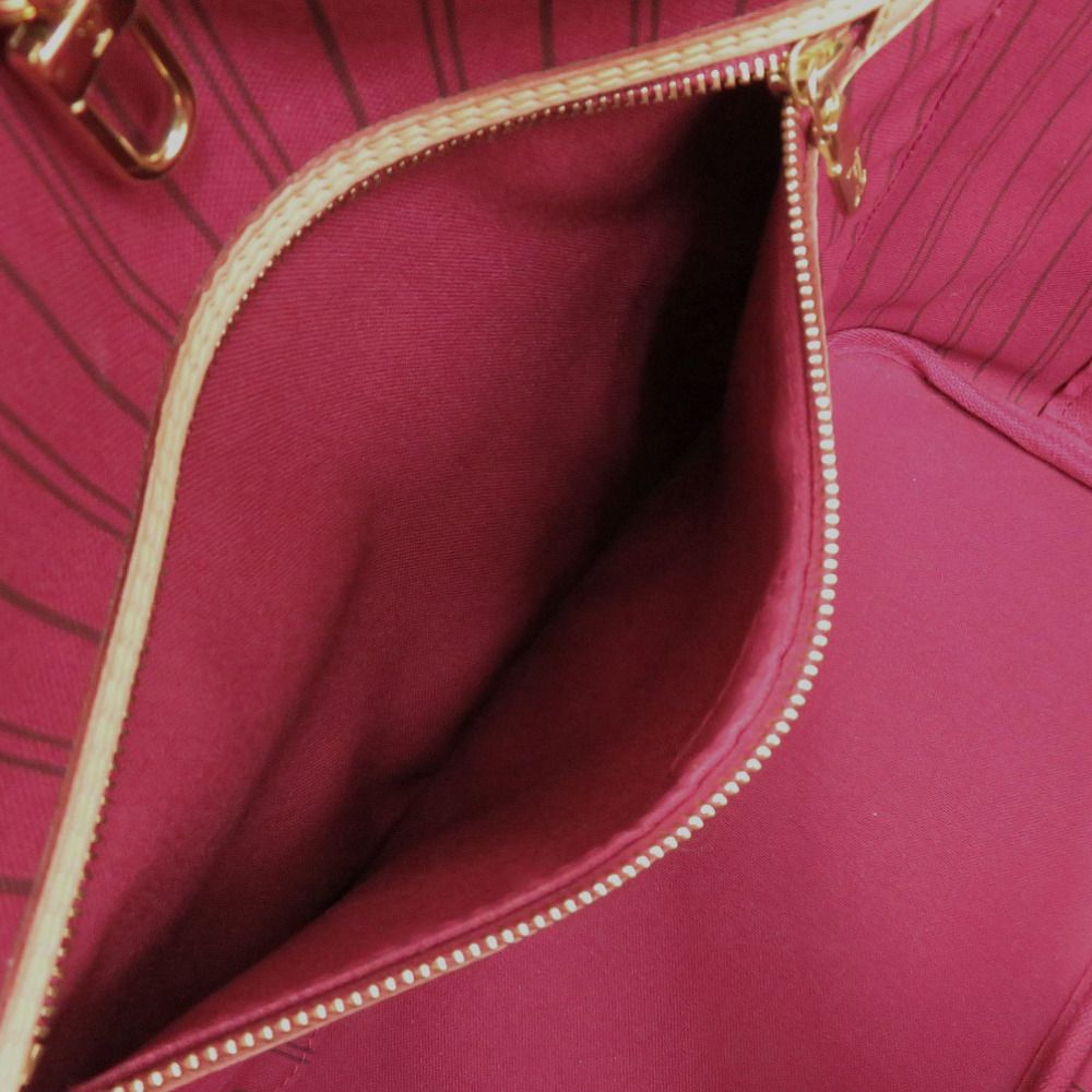 Louis Vuitton Neverfull Pouch with Monogram Fuchsia Tote — view 6