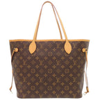 Louis Vuitton Neverfull Pouch with Monogram Fuchsia Tote — view 2