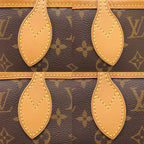 Louis Vuitton Neverfull Pouch with Monogram Fuchsia Tote — view 8
