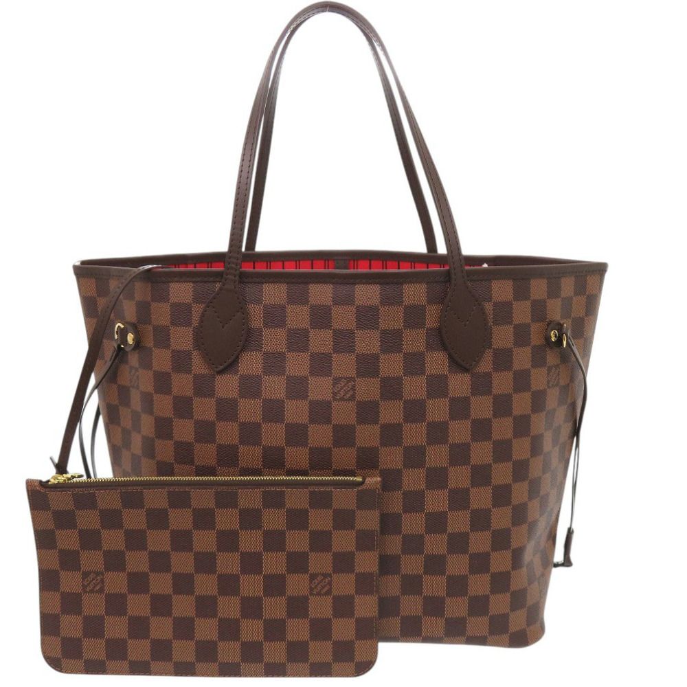 Louis Vuitton Neverfull Pouch Damier Cerise Tote