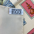 Hermes Scarf Carre 90 Polyfill Dream Beige — view 6