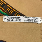 Hermes Scarf Carre 90 Silk Henry Smith Sailor Sailing Ship Voyage Multicolor — view 6