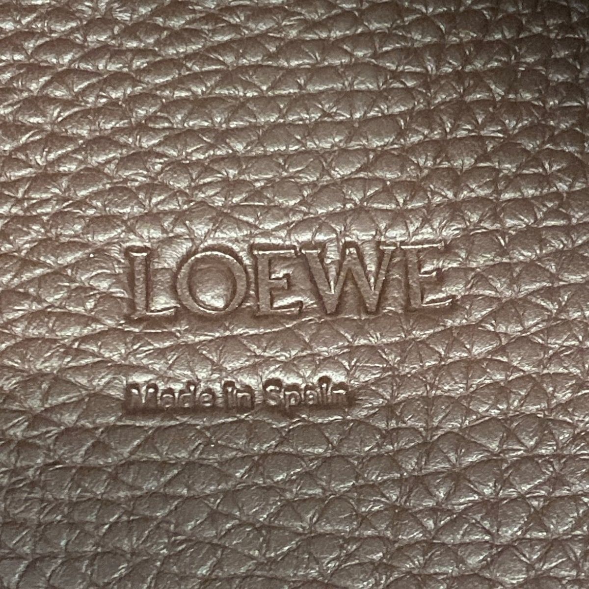 Loewe Shoulder Bag Anton Backpack Dark Brown Leather — view 8
