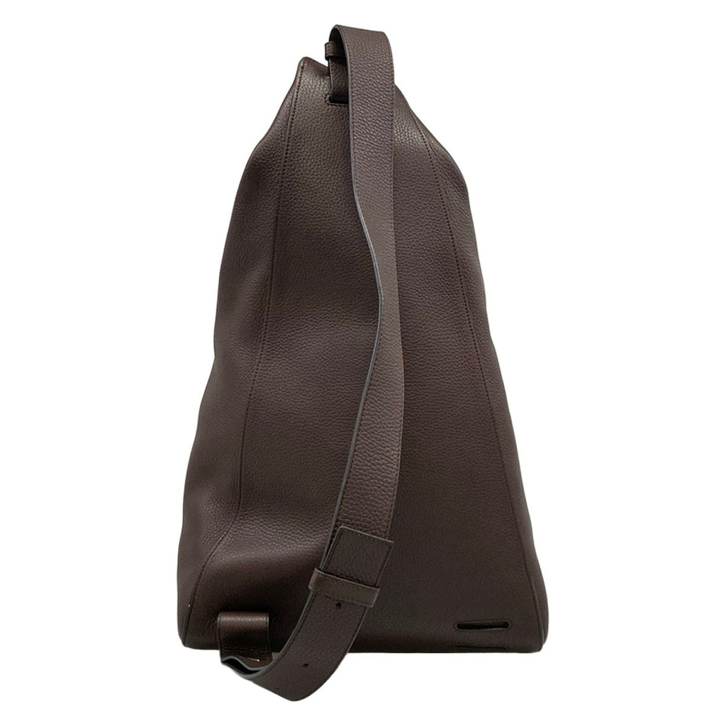 Loewe Shoulder Bag Anton Backpack Dark Brown Leather — view 3