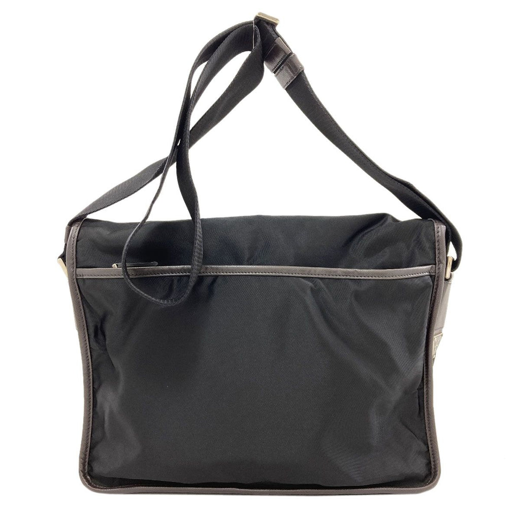 Prada Logo Shoulder Strap Nylon Bag — view 2