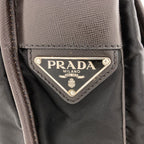 Prada Logo Shoulder Strap Nylon Bag — view 8
