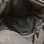 Prada Logo Shoulder Strap Nylon Bag — view 5