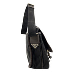 Prada Logo Shoulder Strap Nylon Bag — view 3