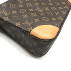 Louis Vuitton Monogram Boulogne Leather Shoulder Bag Brown — view 5