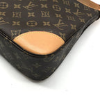 Louis Vuitton Monogram Boulogne Leather Shoulder Bag Brown — view 6