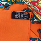 Hermes Scarf Carre 90 Voyage en Etoffes a Journey Through the World's Fabrics — view 7
