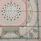 Hermes Rare Carre 90 One Era One Scarf Pink — view 5