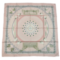 Hermes Rare Carre 90 One Era One Scarf Pink