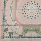 Hermes Rare Carre 90 One Era One Scarf Pink — view 4