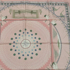 Hermes Rare Carre 90 One Era One Scarf Pink — view 3