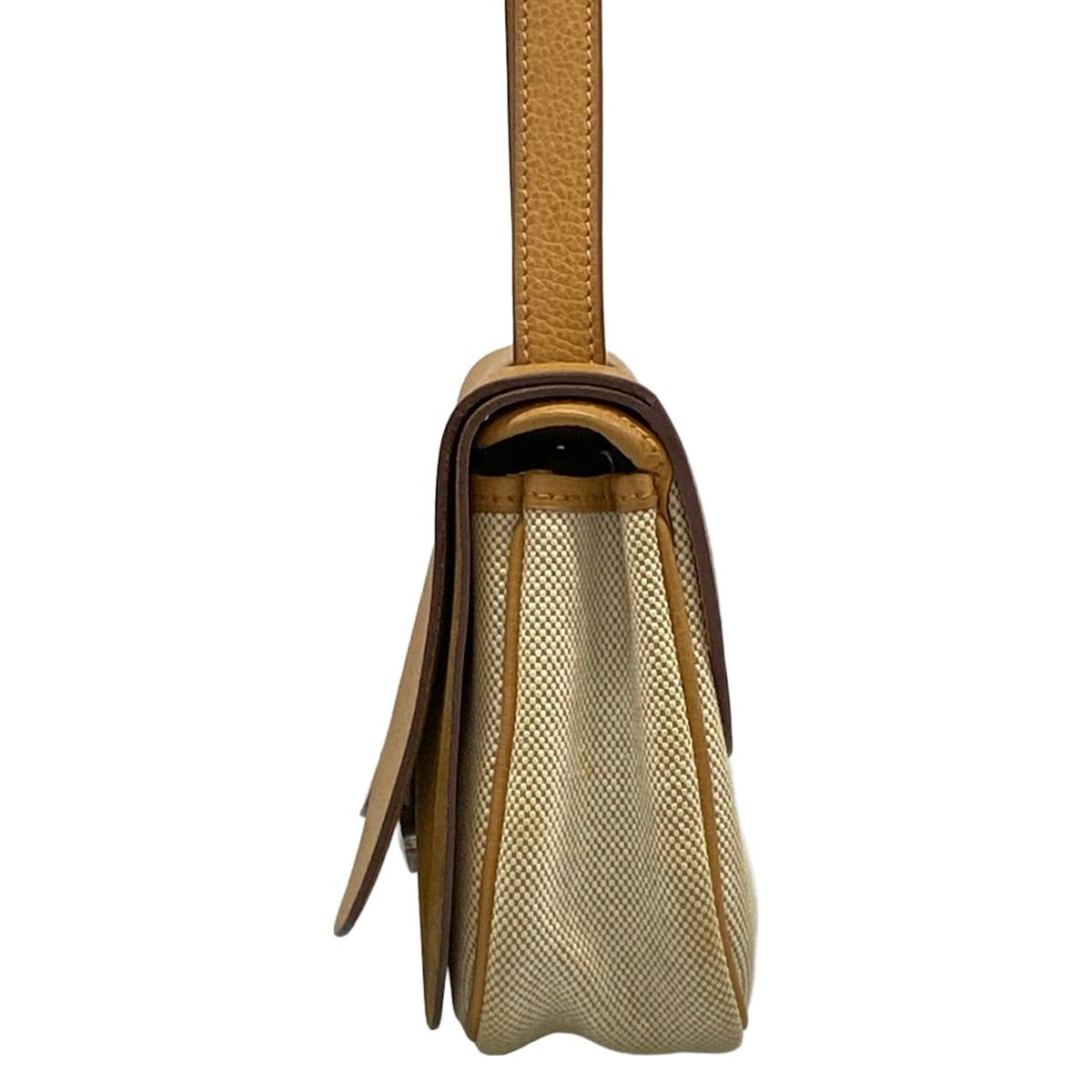 Hermes Shoulder Bag Sac Colorado PM Natural Ecru Silver — view 4