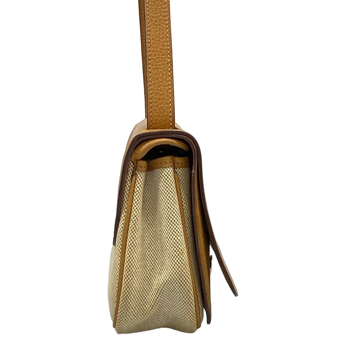 Hermes Shoulder Bag Sac Colorado PM Natural Ecru Silver — view 2