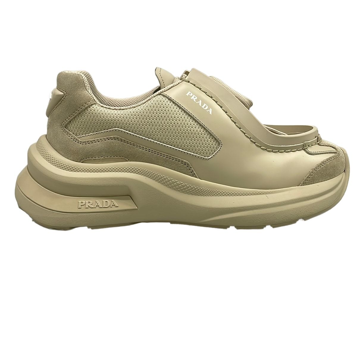 Prada Sneakers 6 Beige Leather — view 4