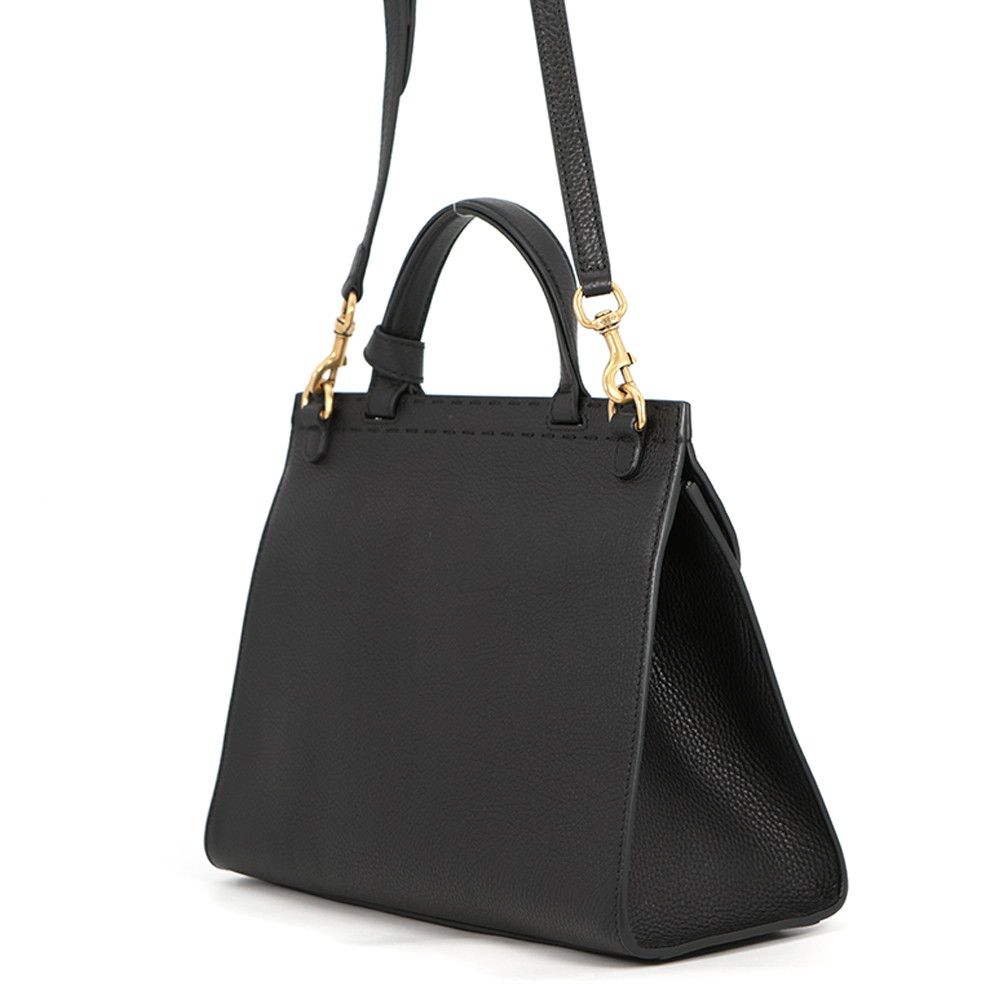 Gucci Handbag GG Marmont Leather Bag 2-Way Black — view 2