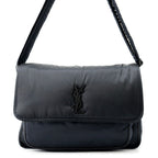 Saint Laurent Paris Shoulder Bag Niki Nylon Black