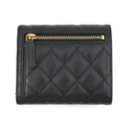 Chanel Trifold Wallet Classic Small Flap Lambskin Black — view 3