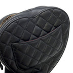 Chanel Chain Shoulder Bag Quilted Heart — view 6
