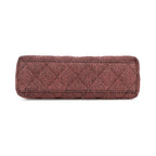 Chanel Handbag Quilted CC Logo Mini Shopping Bag Washed Denim 2-Way Black — view 3