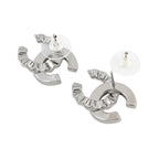 Chanel Earrings CC Logo Rhinestone 26 — view 3