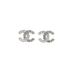 Chanel Earrings CC Logo Rhinestone 26