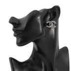 Chanel Earrings CC Logo Rhinestone 26 — view 4
