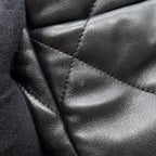 Chanel Chain Shoulder Bag 19 CC Logo Shiny Lambskin Black — view 9